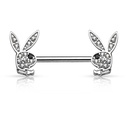Barbell tepel KT002 (Playboy Bunny)