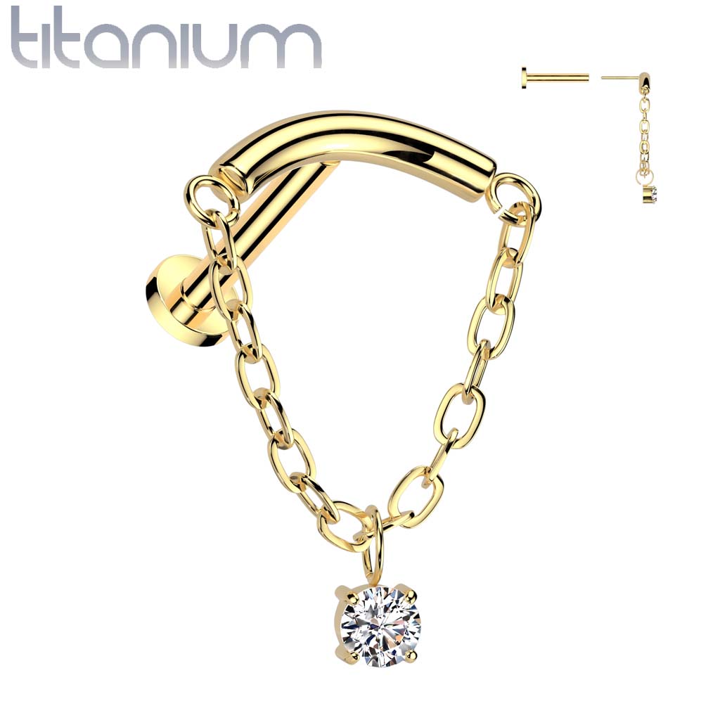 Labret ketting ITL106 (Hanger)