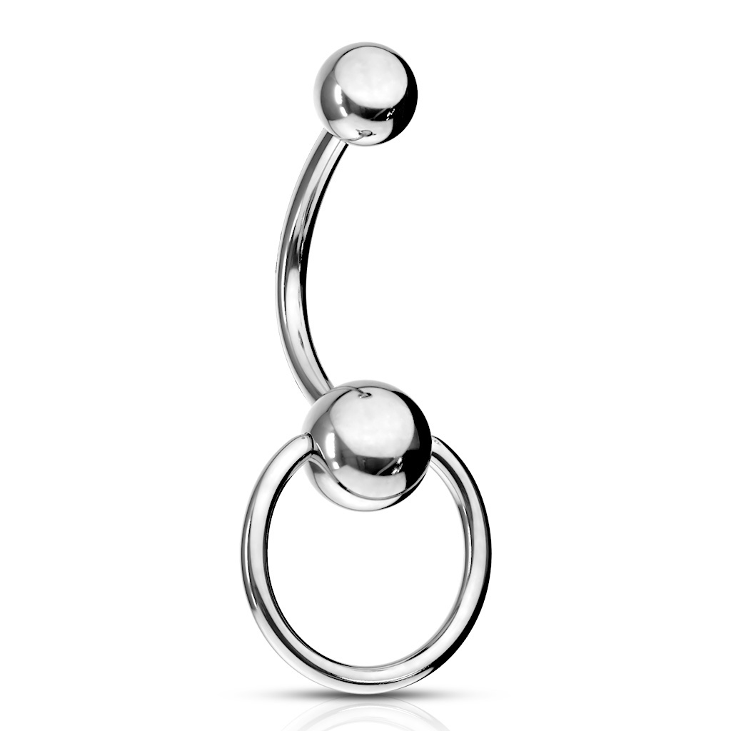 Barbell navel NS07 (Schroef in balletje)