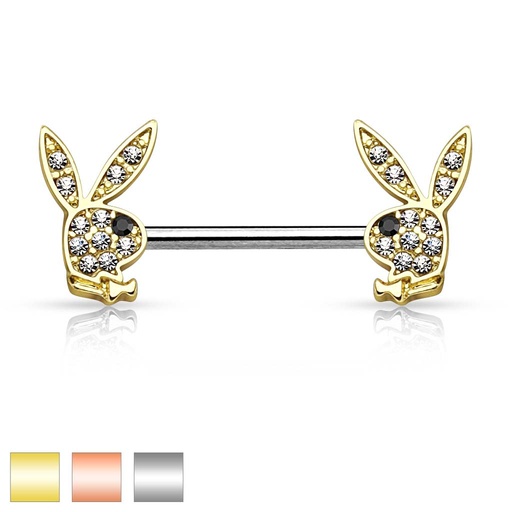 Barbell tepel KT002 (Playboy Bunny)